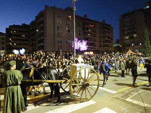 La Cavalcada de Reis 2015. Preparaci&oacute; de la Cavalcada