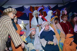 Arribada dels Patges Reials a Santa Eug&egrave;nia de Ter