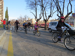 La Pedalada de Reis 2015, organitzada per Mou-te en bici