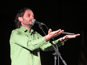 Diada Nacional 2015. Concert a les escales de la Catedral