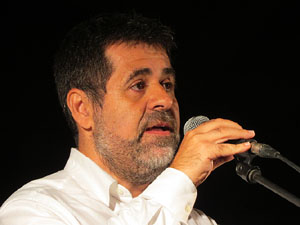 Diada Nacional 2015. Parlament de Jordi S&aacute;nchez, president de l'ANC