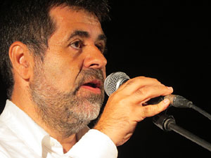 Diada Nacional 2015. Parlament de Jordi S&aacute;nchez, president de l'ANC