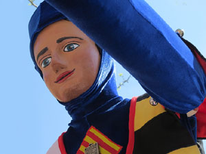 Festes de Primavera de Girona 2015. Cercavila amb el Tarl&agrave;