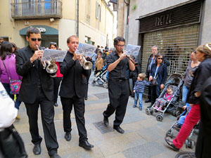 Festes de Primavera de Girona 2015. Presentaci&oacute; de la Mula Baba