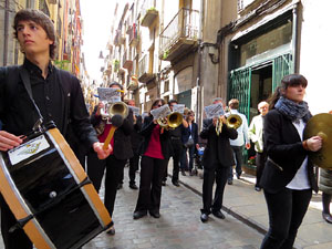 Festes de Primavera de Girona 2015. Presentaci&oacute; de la Mula Baba