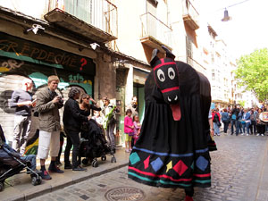 Festes de Primavera de Girona 2015. Presentaci&oacute; de la Mula Baba