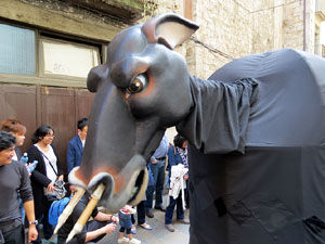 Festes de Primavera de Girona 2015. Presentaci&oacute; de la Mula Baba