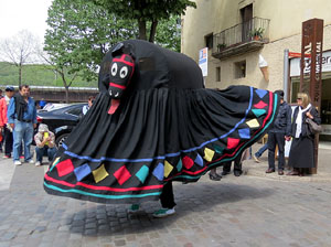 Festes de Primavera de Girona 2015. Presentaci&oacute; de la Mula Baba