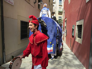 Festes de Primavera de Girona 2015. Presentaci&oacute; de la Mula Baba