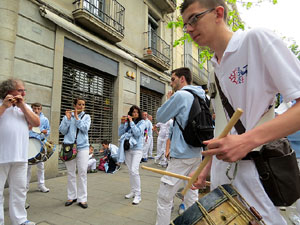 Festes de Primavera de Girona 2015. Presentaci&oacute; de la Mula Baba