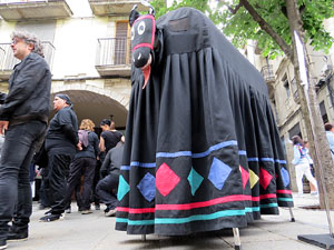 Festes de Primavera de Girona 2015. Presentaci&oacute; de la Mula Baba