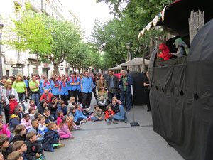 Festes de Primavera de Girona 2015. Presentaci&oacute; de la Mula Baba