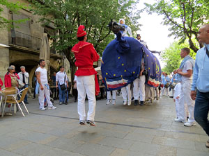 Festes de Primavera de Girona 2015. Presentaci&oacute; de la Mula Baba