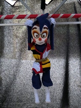 Interior de la Mulassa de Girona, la Mula Baba