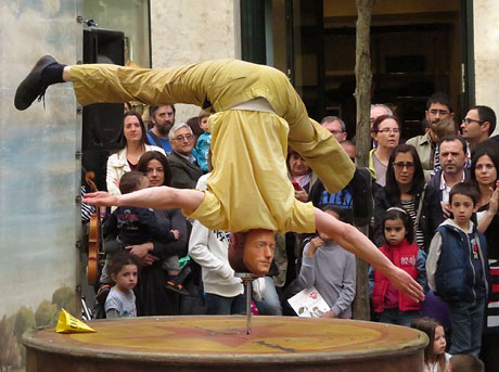 Festes de Primavera de Girona 2015. Espectacle Roda m&oacute;n