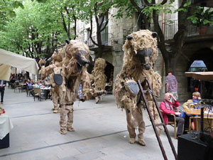 Festes de Primavera de Girona 2015. Espectacle &Oacute;ssos del Pirineu