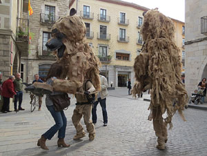 Festes de Primavera de Girona 2015. Espectacle &Oacute;ssos del Pirineu