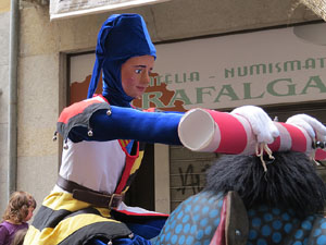 Festes de Primavera de Girona 2015. Penjada del Tarl&agrave;