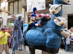 Festes de Primavera de Girona 2015. Penjada del Tarl&agrave;
