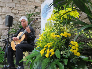 Festival de Guitarra de Girona 2015. Josep Manzano als Banys &Agrave;rabs