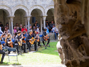 Festival de Guitarra de Girona 2015. Acords Joves al claustre de la Catedral
