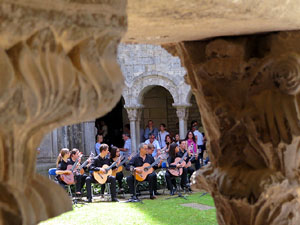 Festival de Guitarra de Girona 2015. Acords Joves al claustre de la Catedral