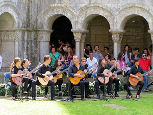 Festival de Guitarra de Girona 2015. Acords Joves al claustre de la Catedral