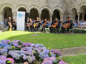 Festival de Guitarra de Girona 2015. Acords Joves al claustre de la Catedral