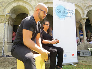 Festival de Guitarra de Girona 2015. Acords Joves al claustre de la Catedral