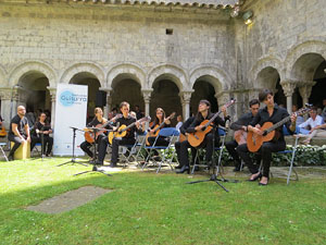 Festival de Guitarra de Girona 2015. Acords Joves al claustre de la Catedral