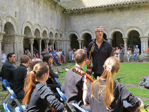 Festival de Guitarra de Girona 2015. Acords Joves al claustre de la Catedral