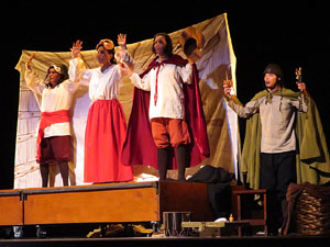FITAG 2015. Espectacle Bruixes, de la Cia. An-danda-ra, d'Andorra la Vella,  Andorra