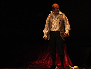 FITAG 2015. Espectacle Casanova, mem&oacute;rias de un libertino, de la Cia. Teatro Kumen, de Langreo