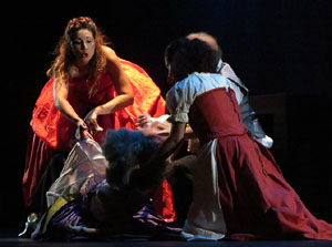 FITAG 2015. Espectacle Casanova, mem&oacute;rias de un libertino, de la Cia. Teatro Kumen, de Langreo