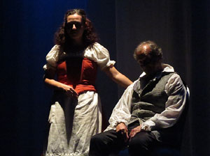 FITAG 2015. Espectacle Casanova, mem&oacute;rias de un libertino, de la Cia. Teatro Kumen, de Langreo