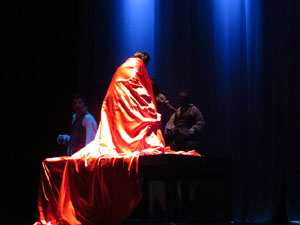 FITAG 2015. Espectacle Casanova, mem&oacute;rias de un libertino, de la Cia. Teatro Kumen, de Langreo