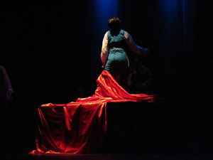 FITAG 2015. Espectacle Casanova, mem&oacute;rias de un libertino, de la Cia. Teatro Kumen, de Langreo