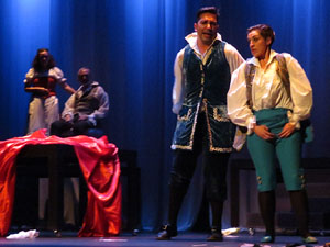 FITAG 2015. Espectacle Casanova, mem&oacute;rias de un libertino, de la Cia. Teatro Kumen, de Langreo