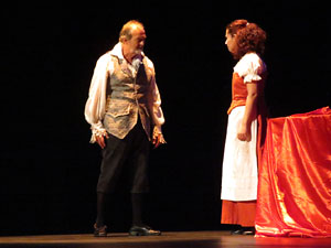 FITAG 2015. Espectacle Casanova, mem&oacute;rias de un libertino, de la Cia. Teatro Kumen, de Langreo