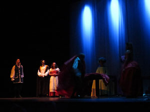 FITAG 2015. Espectacle Casanova, mem&oacute;rias de un libertino, de la Cia. Teatro Kumen, de Langreo