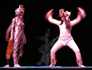 FITAG 2015. Espectacle Maz&aacute;tzin, el hombre venado, de la Cia. Centro Cultural Jalil Gibran, M&egrave;xic, i el Col&middot;lectiu Actoral de Girona