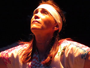 FITAG 2015. Espectacle Maz&aacute;tzin, el hombre venado, de la Cia. Centro Cultural Jalil Gibran, M&egrave;xic, i el Col&middot;lectiu Actoral de Girona
