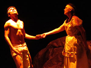 FITAG 2015. Espectacle Maz&aacute;tzin, el hombre venado, de la Cia. Centro Cultural Jalil Gibran, M&egrave;xic, i el Col&middot;lectiu Actoral de Girona