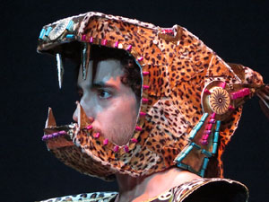 FITAG 2015. Espectacle Maz&aacute;tzin, el hombre venado, de la Cia. Centro Cultural Jalil Gibran, M&egrave;xic, i el Col&middot;lectiu Actoral de Girona