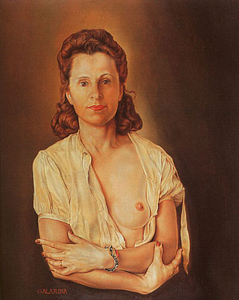 Retrat de Gala per Salvador Dal&iacute;