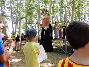 Bateig dels gegants de l'Esquerra del Ter, en Benet i la Carmen
