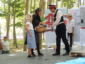 Bateig dels gegants de l'Esquerra del Ter, en Benet i la Carmen