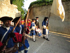 Girona resisteix! Jornades de recreaci&oacute; hist&ograve;rica de la Guerra de Successi&oacute;. Combat al carrer Rocabert&iacute;