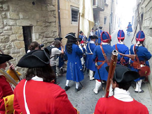 Girona resisteix! Jornades de recreaci&oacute; hist&ograve;rica de la Guerra de Successi&oacute;. Combat als carrers Bellmirall - Alemanys