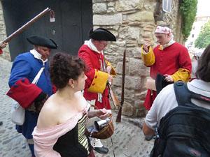 Girona resisteix! Jornades de recreaci&oacute; hist&ograve;rica de la Guerra de Successi&oacute;. Combat als carrers Bellmirall - Alemanys